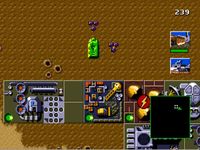 une photo d'Ã©cran de Dune II - Battle for Arrakis sur Sega Megadrive